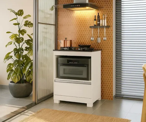 Balcão para Cooktop 4 bocas NT - Entrega Rápida
