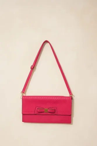 Bolsa rosa pequena