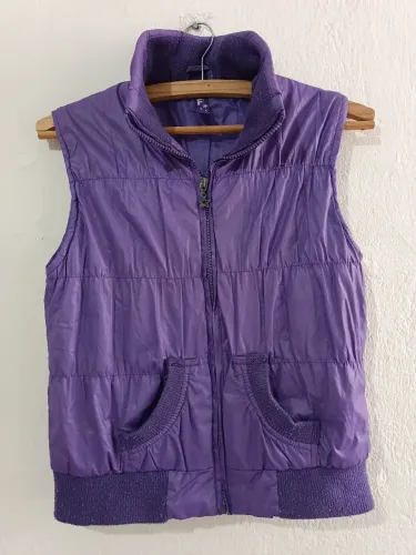 Colete Infantil Feminino Purple Gledys