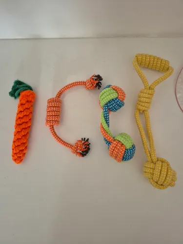 Kit com 4 mordedor para cachorro