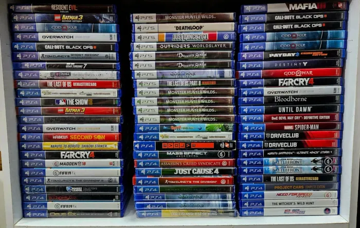 Jogos Ps4 ps5 novos e usados