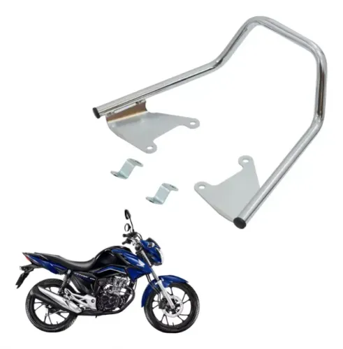 MOTORCYCLE - ALÇA QUADRADA CROMADA - TITAN 160 2016/24