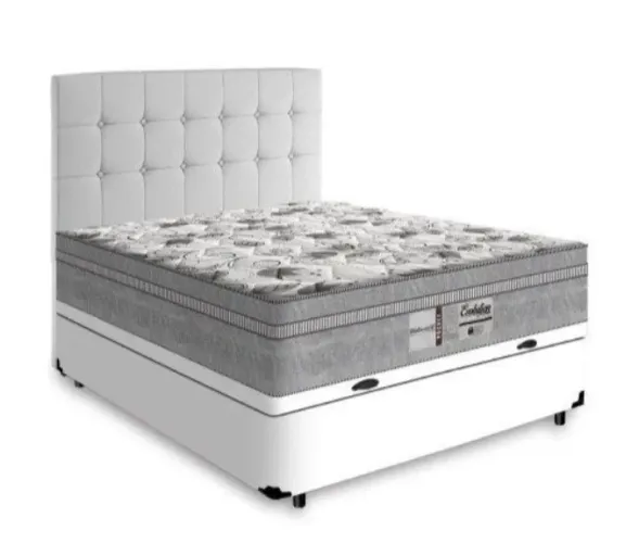 Cama Box com Colchão Confortável
