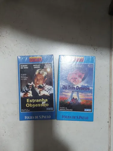 2 filmes VHS Lacrados