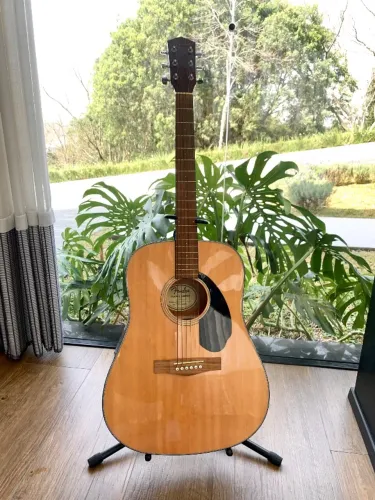 Violão fender cd 60s tampo sólido acústico 