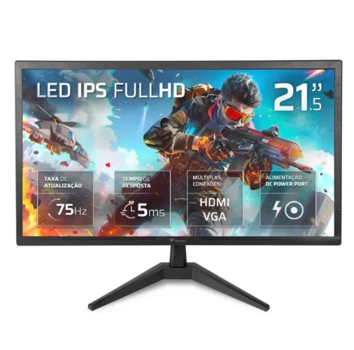 Monitor Gamer 21.5" 75HZ
