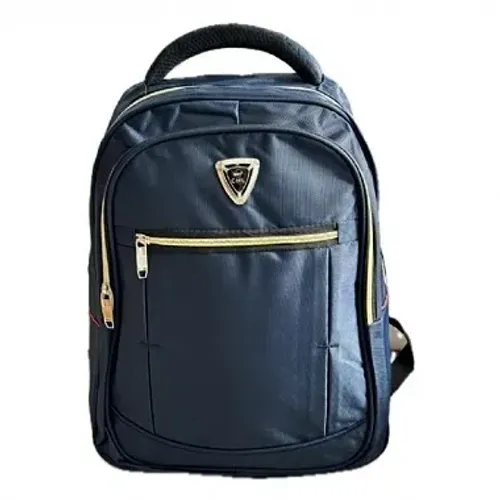 Mochila Universitária Masculina Alça Reforçada Porta Notebook AZUL