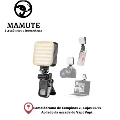 MINI LUZ DE LED FOTOGRÁFICA 