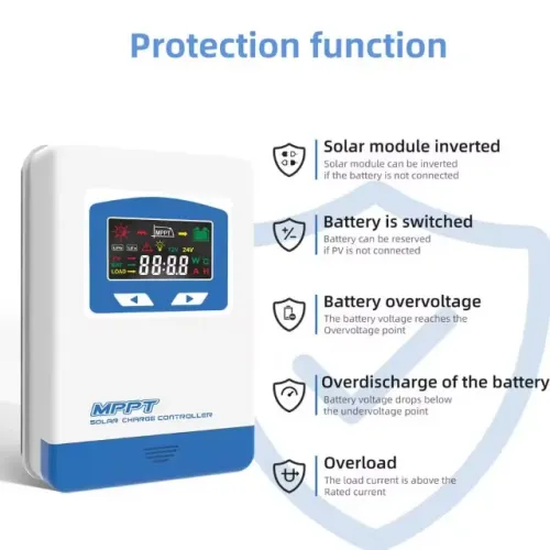 Controlador De Carga Solar Anern Mppt 20a, An-msc-20
