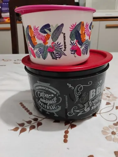Kit pote master e Mini pote dá Tupperware 