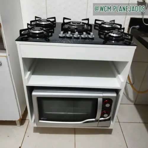 Balcão para cooktop mdf