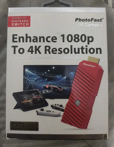 Photofast 4k gamer + melhorar 1080p para 4K resolução adaptador