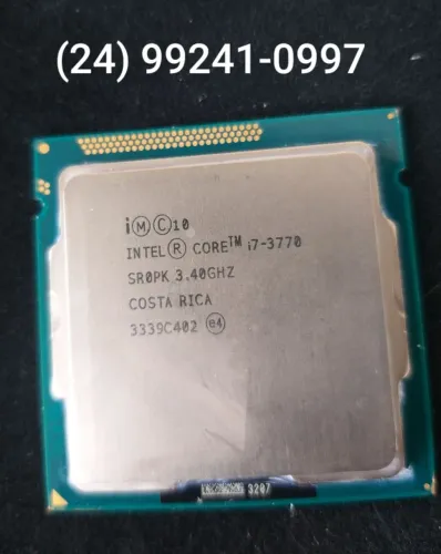 Processador Intel Core i7-3770 3.4 GHz, ideal para jogos e tarefas pesadas !!!