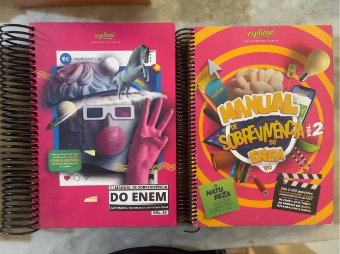 Livros Manuais de Sobrevivência do Enem - Explicaê