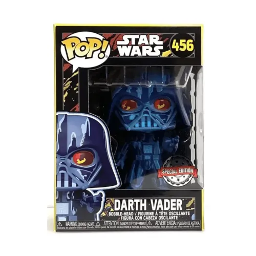 Funko POP! Star Wars Retro Art Exclusive Darth Vader #456 