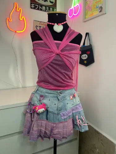 conjunto de upcycling my melody