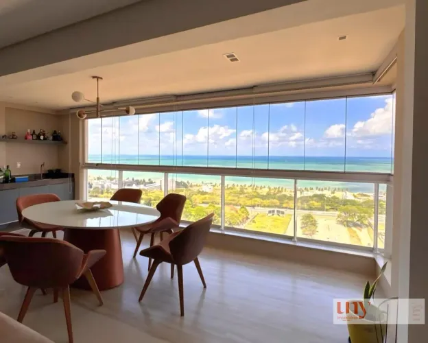 Apartamento com 209 m², 4 suítes e vista definitiva para o mar no Altiplano