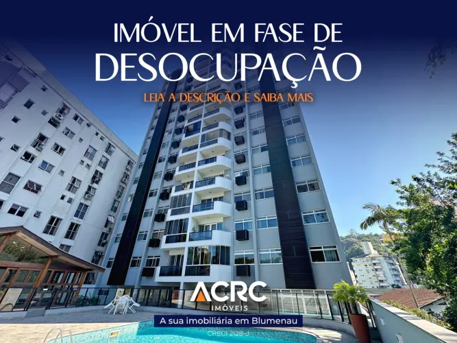 ACRC Imóveis - AP10436 - Apartamento para locação no bairro Ponta Aguda em Blumenau