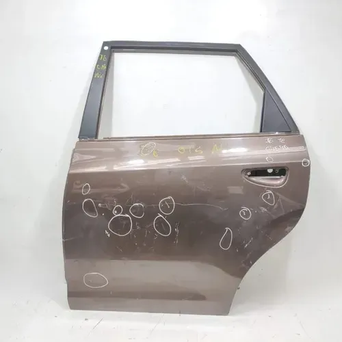 Porta Traseira Esquerda J6 2011 2016 Marrom Avaria