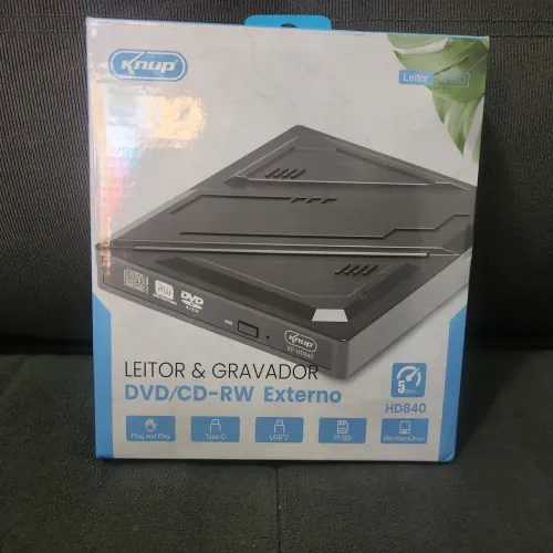 Leotor e Gravador de DVD Knup Olx Pay