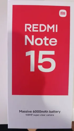 XIAOMI REDMI NOTE 15 128GB/6GB