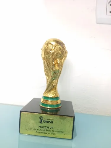 Miniatura da taça da Copa do Mundo 14 cm de altura