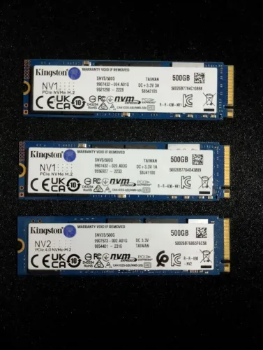 SSD nvme 2.0 Kingston 