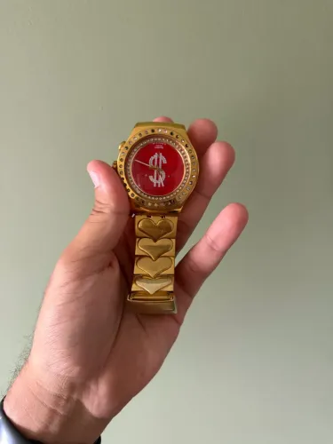 Relógio Swatch cifrão banho original precinho
