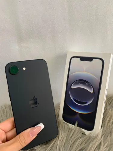 ?*IPHONE 16E 256GB* ?PRETO ?92% ?R$3200