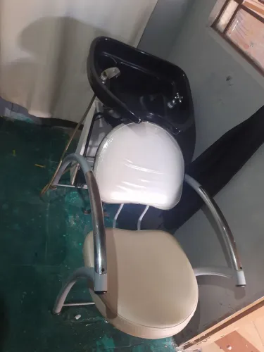 Lavatório com aquecedor, cadeira de salão de beleza