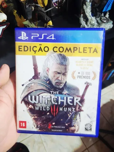Jogo the witcher III edição completa