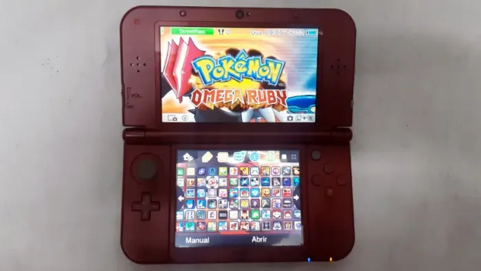 New Nintendo 3ds XL Desbloqueado + Tela IPS + SD 64gb + Jogos + Emuladores + Carregador