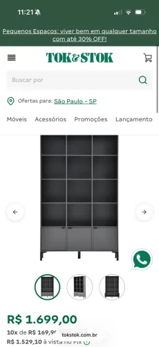 Estante tok stok