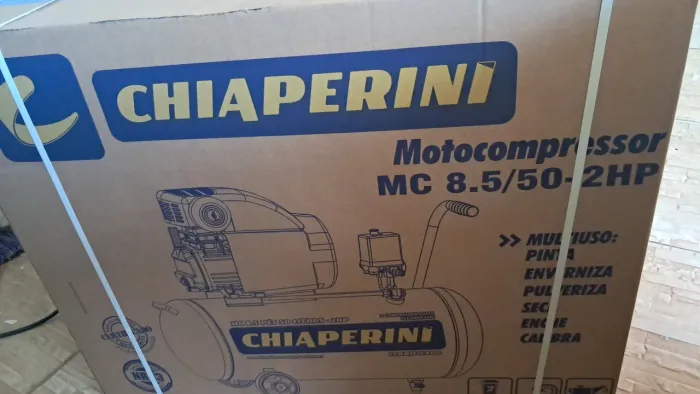 Compressor 50 litros novo sem uso 