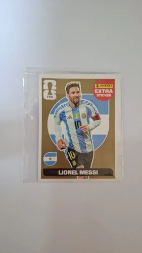 Figurinha Legend Messi Gold (ouro) original