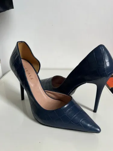 Scarpin Azul Marinho 35