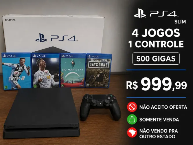 Não vendo pra outro estado e não aceito oferta, respeito por favor.