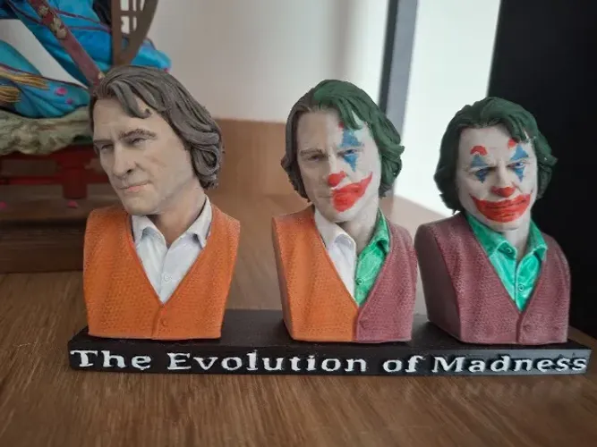 Busto Arthur Fleck - A Evolução do Coringa