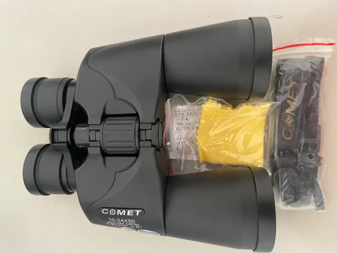 Binóculos Comet 10 - 24 x 50 zerado
