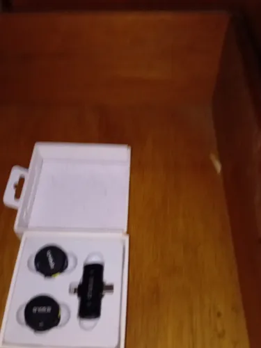 Microfone lapela para Android e iPhone