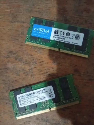 Memória ram para notebook 2x8