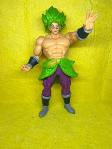 Figura Dragon Ball Super Broly, Saiyajin Lendário, 18cm