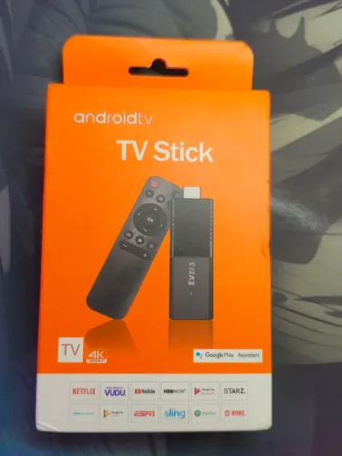 Tv stick Android 4k (novo)