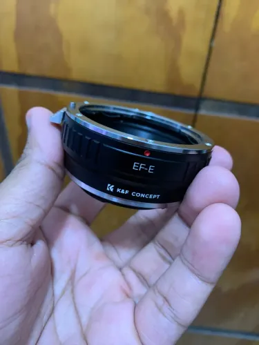 Adaptador EF-E manual (Canon para Sony) K&F