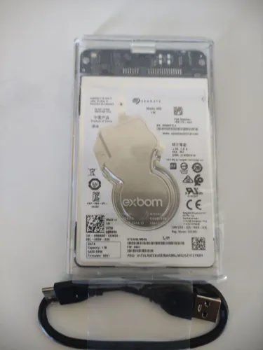 HD externo de 1 tb para backup e jogos novo USB 3.0