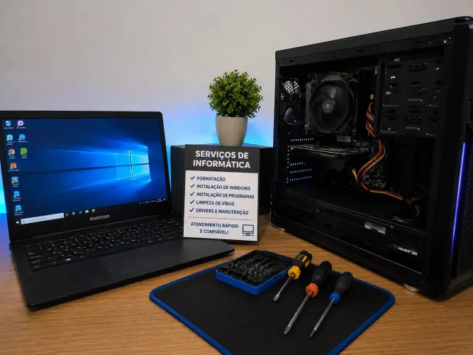 Formatação e Manutenção de Computadores | Instalação de Windows e Linux