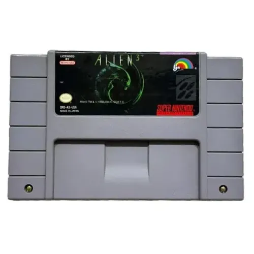 fita super nintendo Alien 3 original com lacres segurança