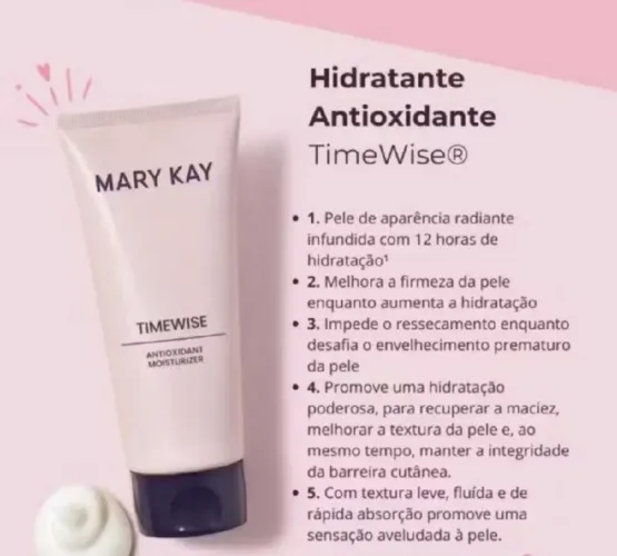 Hidratante Antioxidante TimeWise 85g