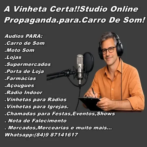 Áudio Profissional para Lojas,Propagandas Pra carro de Som