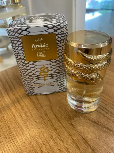 Miniatura de perfume Arabe- Mussan Branco